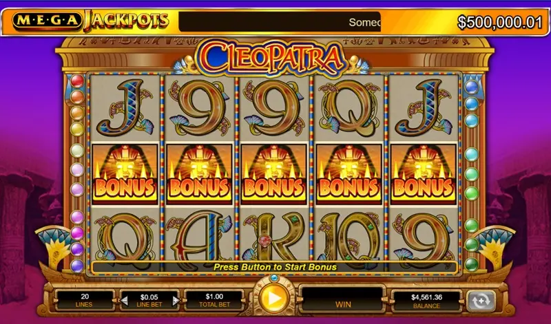 megajackpot cleopatra